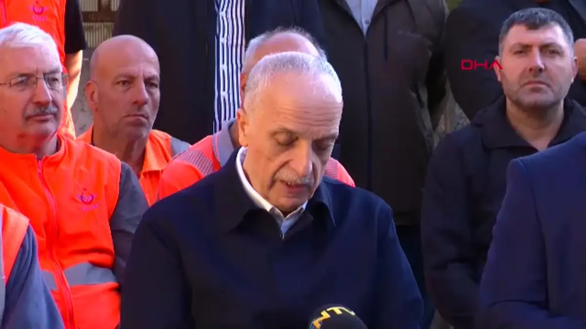 TÜRK-İŞ’ten Demir Yolu İşçilerine Destek Eylemi