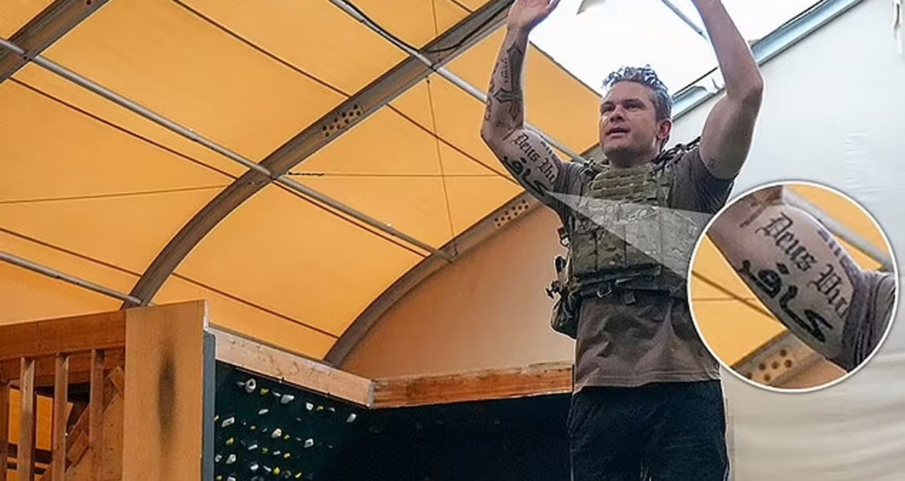 ABD Savunma Bakanı’nın ‘Kafir’ dövmesi tartışma yarattı